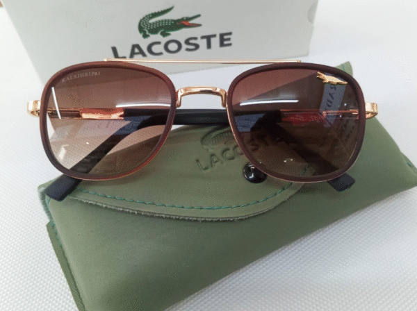 Lacoste Premium Square Sunglasses for Women & Men - UV Protection & Stylish Design - Image 7