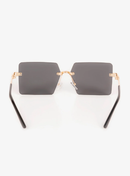 Chic Rimless Square Sunglasses - UV400 Protection | Unisex - Image 5