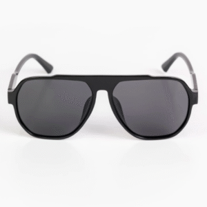 Classic Black Aviator Sunglasses for Men & Women | UV400 Protection | Stylish Full-Rim Design