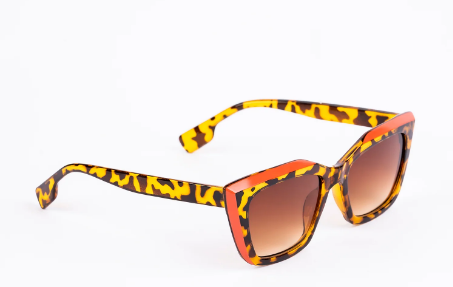 Trendy Leopard Print Cat-Eye Sunglasses for Women - Image 3