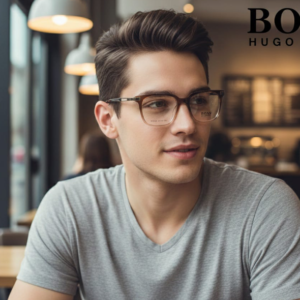 Shop Hugo Boss Square Eyeglasses Online for Men in Multiple Colors - Authentic BOSS Optical Frames Pakistan
