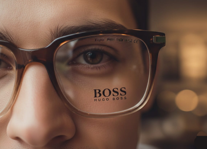 Shop Hugo Boss Square Eyeglasses Online for Men in Multiple Colors - Authentic BOSS Optical Frames Pakistan - Image 8